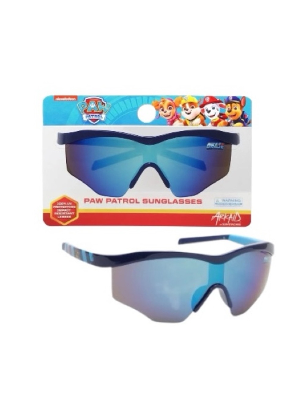 Paw Patrol Chase Sports Wrap Navy Blue Kids Sunglasses